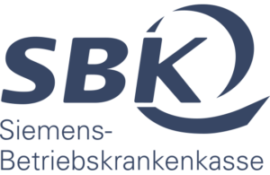 Man erkennt das Logo der SBK Siemens-Betriebskrankenkasse.